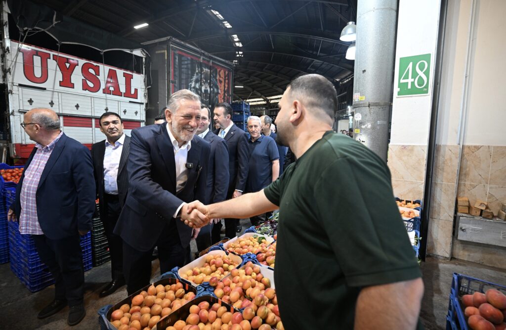 BTSO Başkanı İbrahim Burkay Kent Halinde