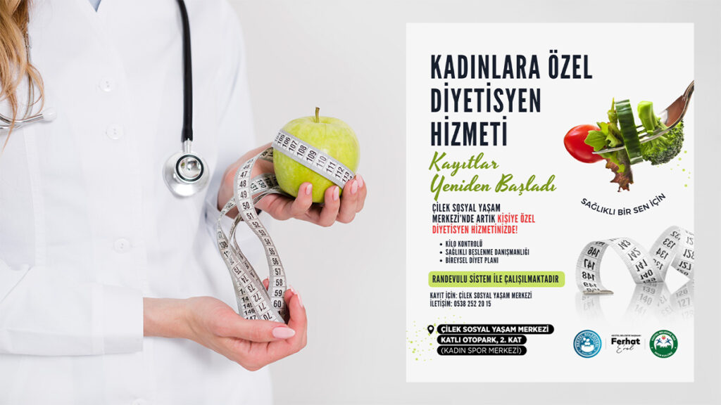 Kestel’den Kadınlara Uzman Diyetisyen Desteği!