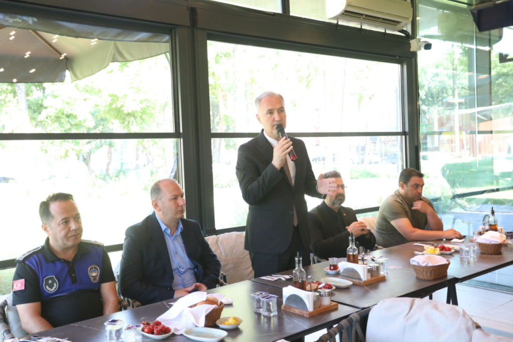 Gastro İnegöl’de güvenlik kahvaltısı