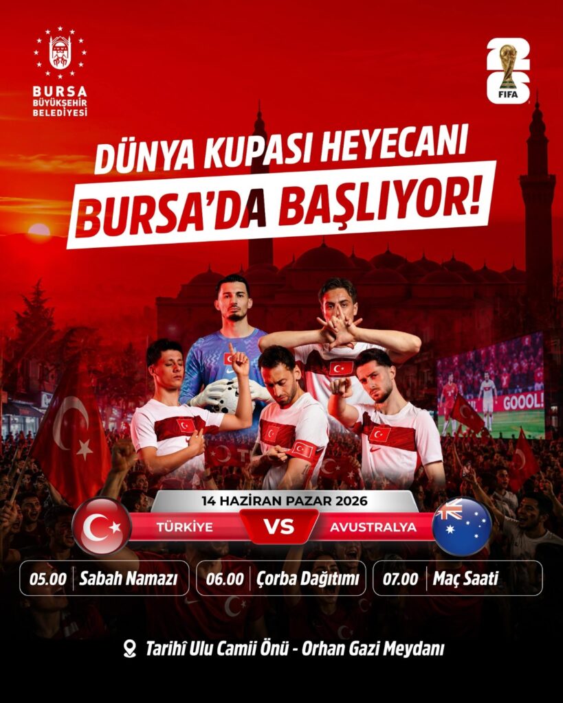 Bursalılar dev ekranda buluşuyor