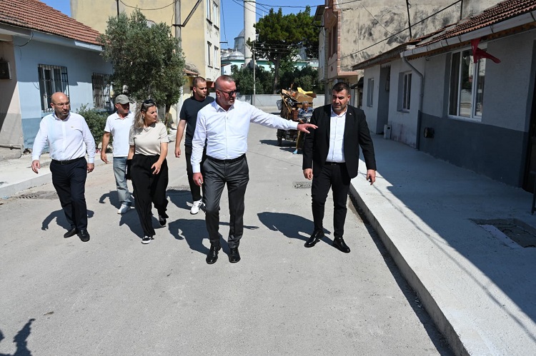 Karacabey’de kaldırım seferberliği