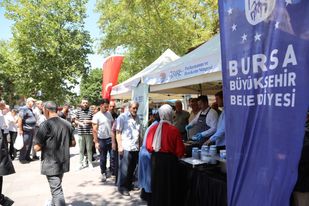 Aşure bereketi Yenişehir’e taşındı