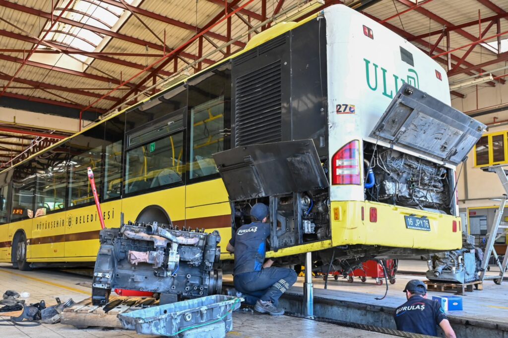 BURULAŞ kendi bakımını yapıyor