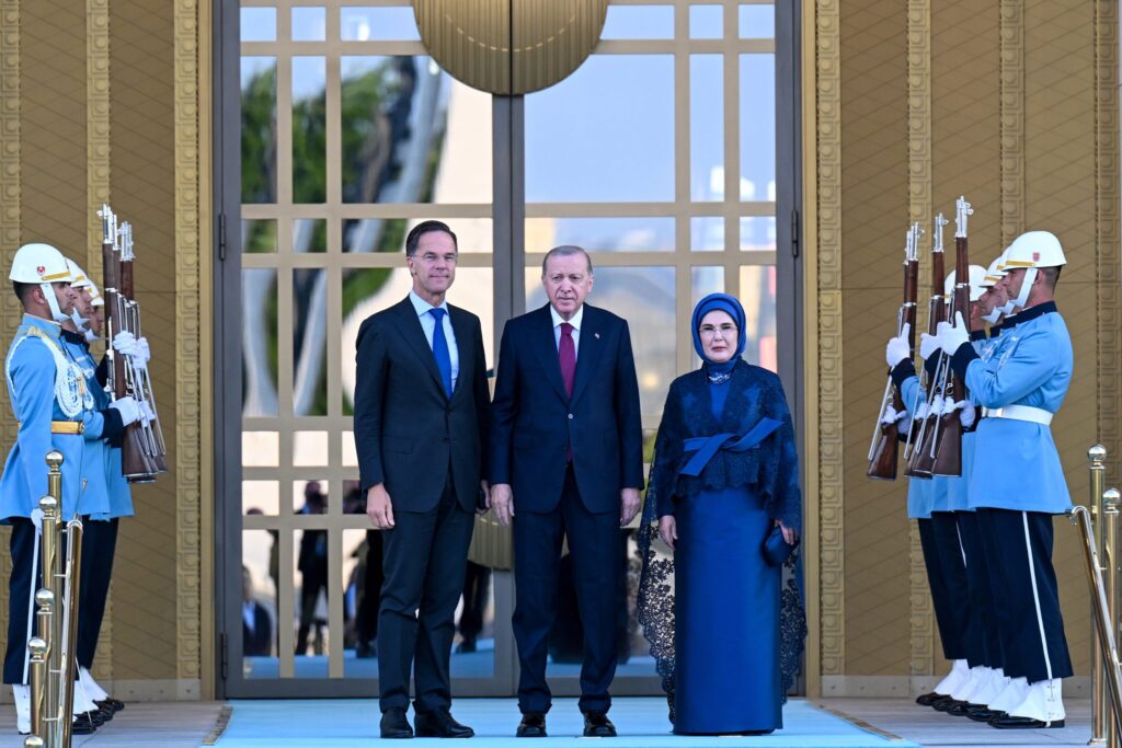 Cumhurbaşkanlığı Külliyesi’nde NATO Zirvesi Resepsiyonu