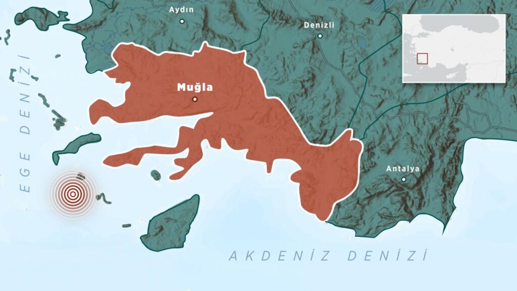 Datça’da Deprem
