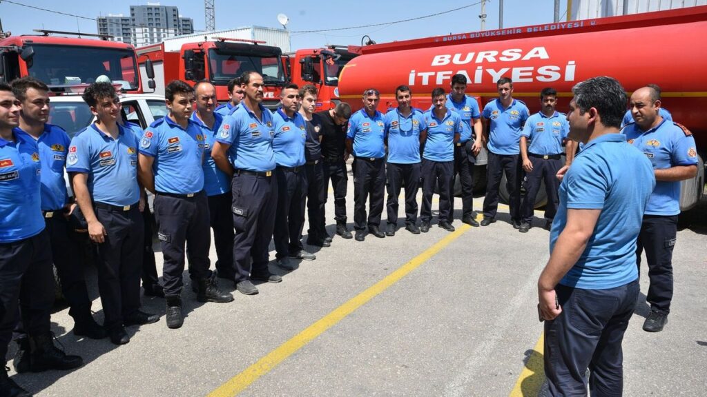 Bursa’nın itfaiye ordusu büyüyor