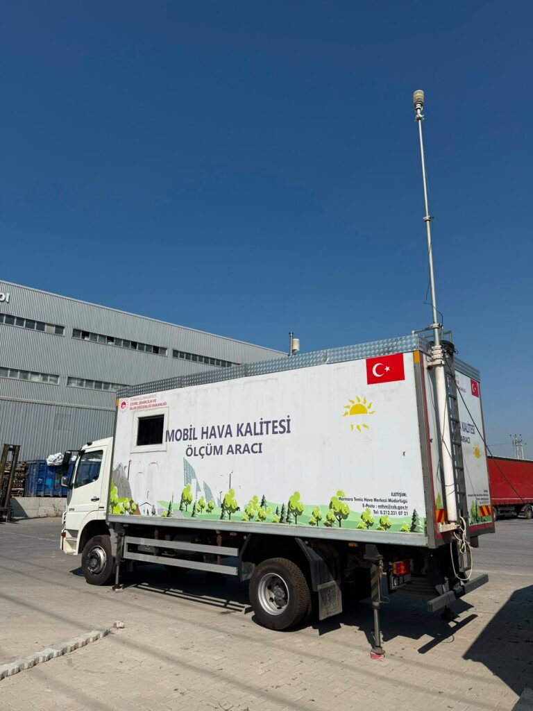 Kayapa OSB’de hava ölçümü