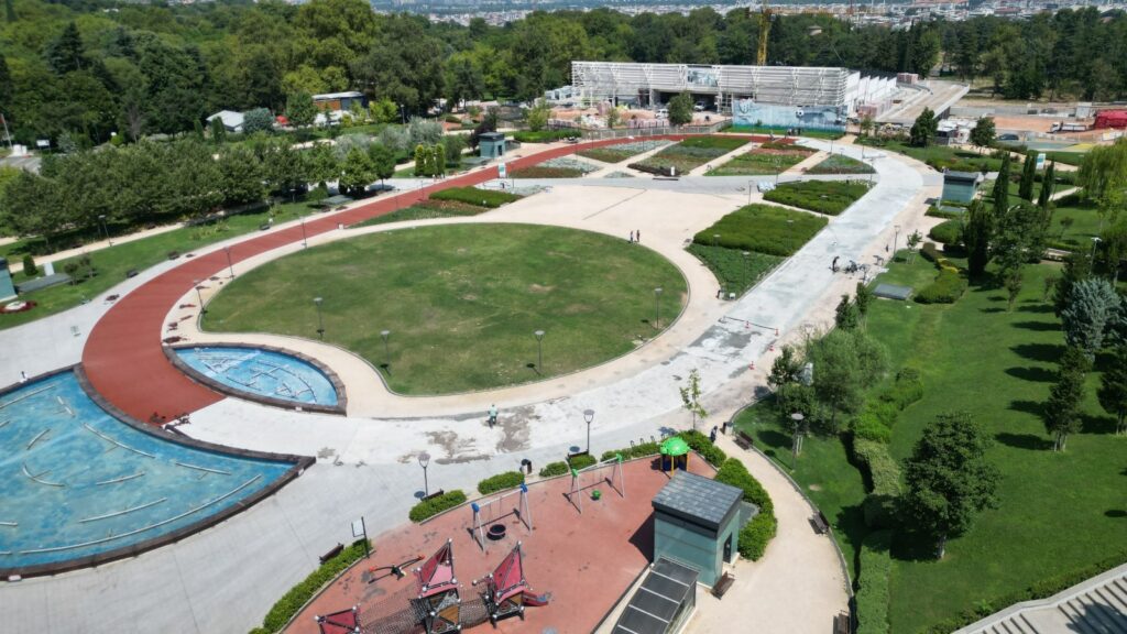 Büyükşehir’den Millet Bahçesi’ne estetik dokunuş