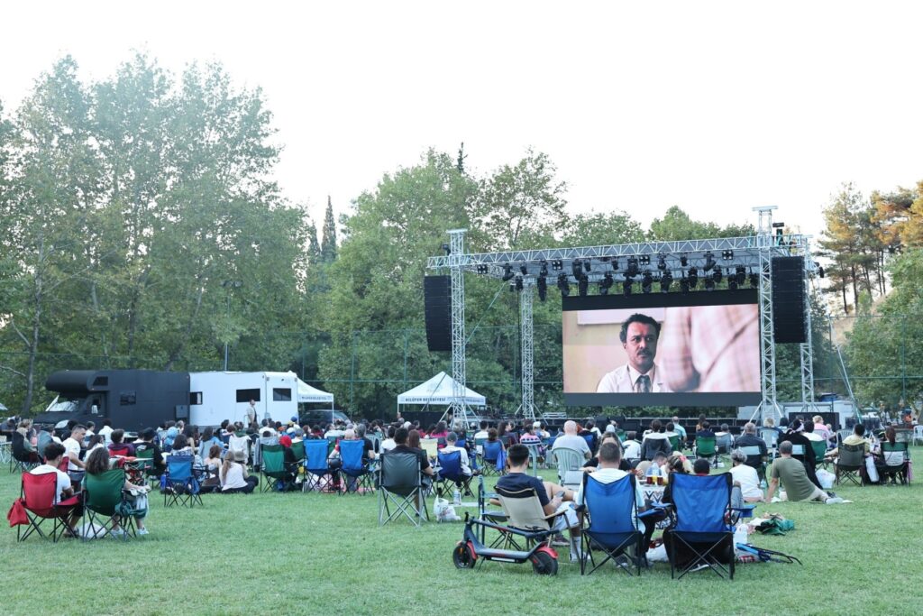 Çalı’da sinema perdesi kapandı