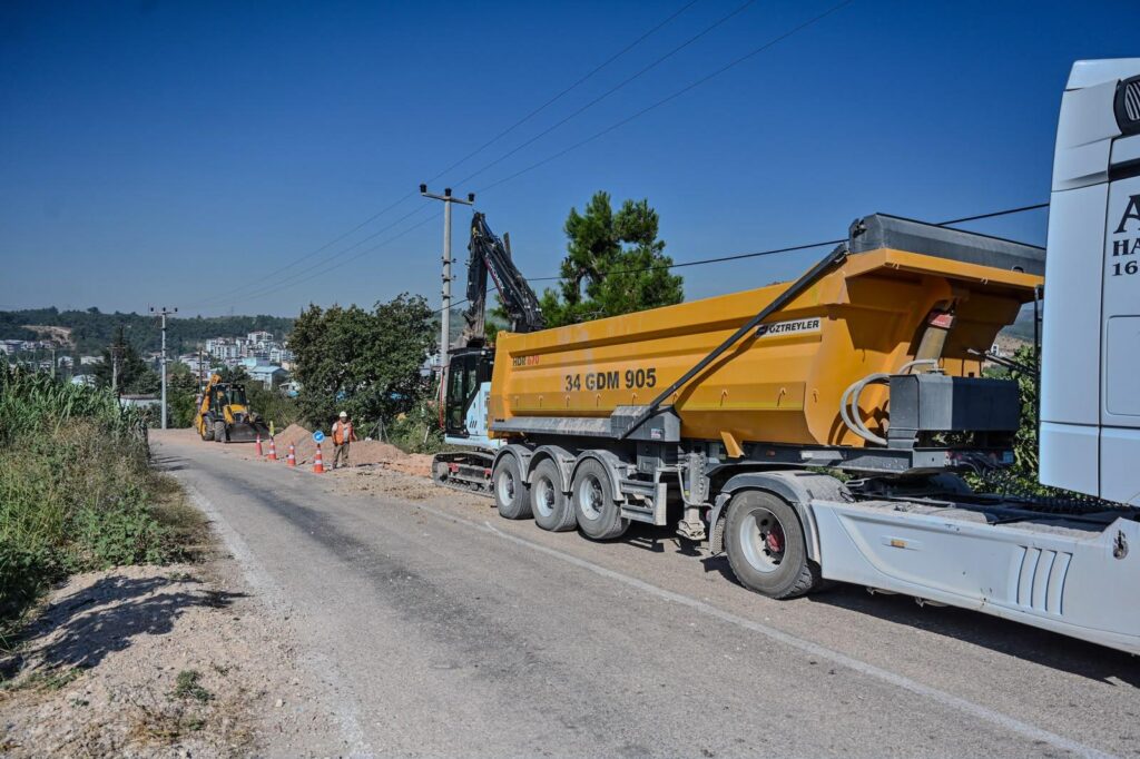 Büyükşehir’den Osmangazi’ye altyapı desteği