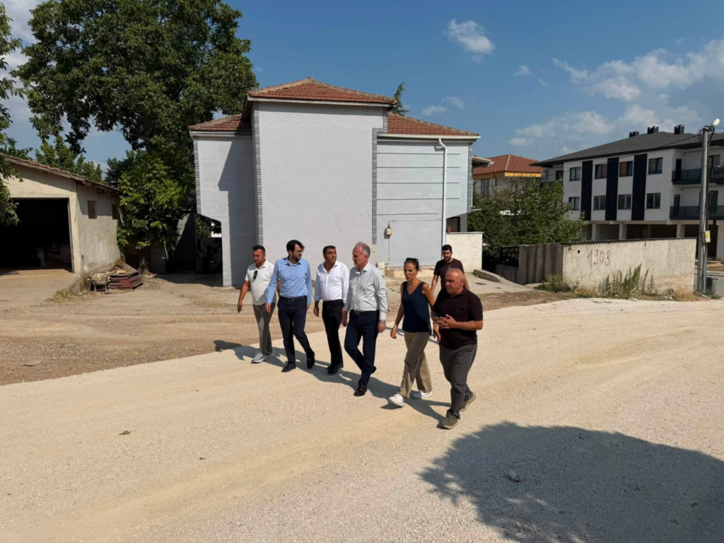 İnegöl’de altyapı atağı hızlandı