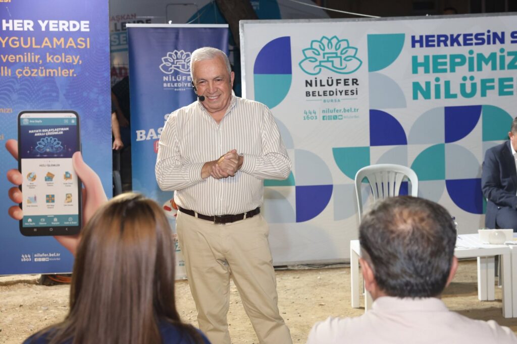 Nilüfer’de mahalle buluşmaları sürüyor