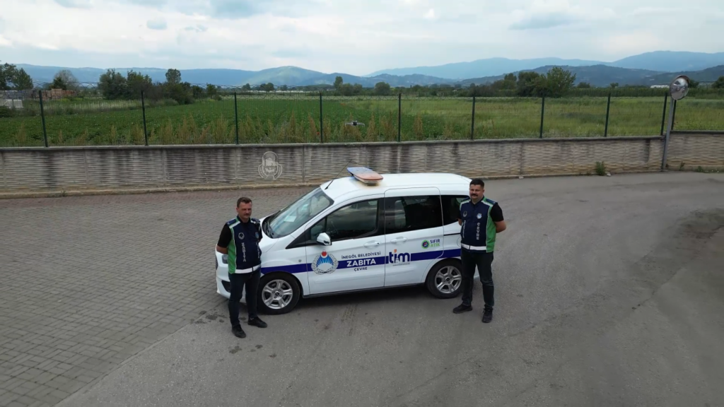 İnegöl’de drone destekli denetim