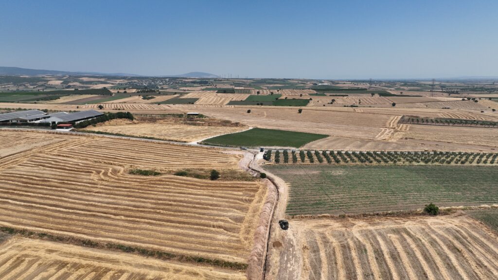 Karacabey Ovası modern sulamaya kavuşuyor