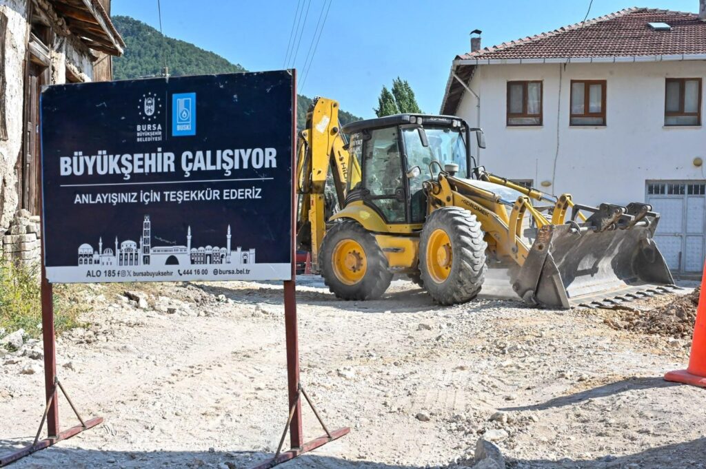 Keles’te su sorunu çözülüyor