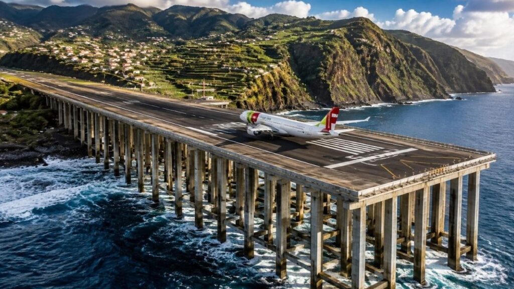 Madeira Havalimanı: Deniz Üzerine Kurulan Viyadük Pisti
