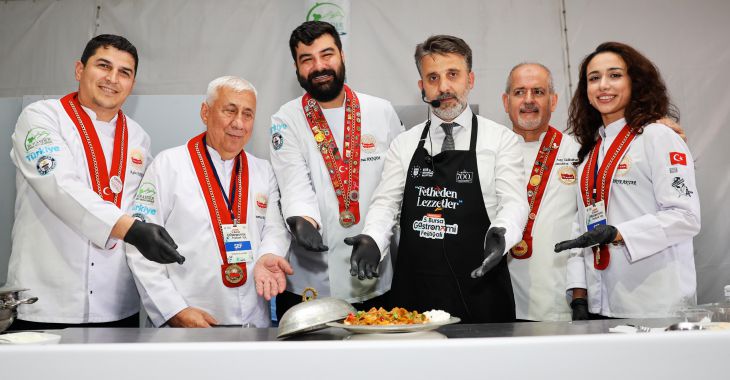 Protokol mutfakta hünerlerini sergiledi