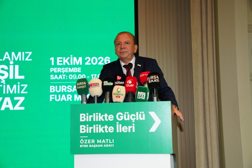Özer Matlı’dan BTSO seçimlerinde şeffaflık çağrısı