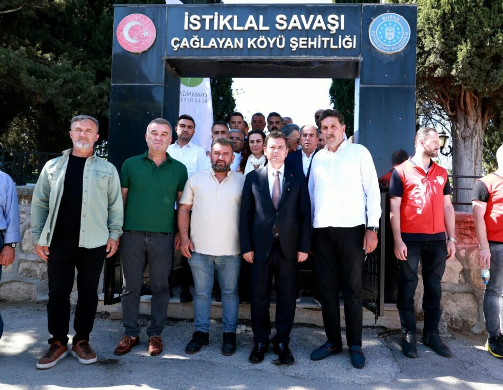 Osmangazi’den aziz şehitlere vefa