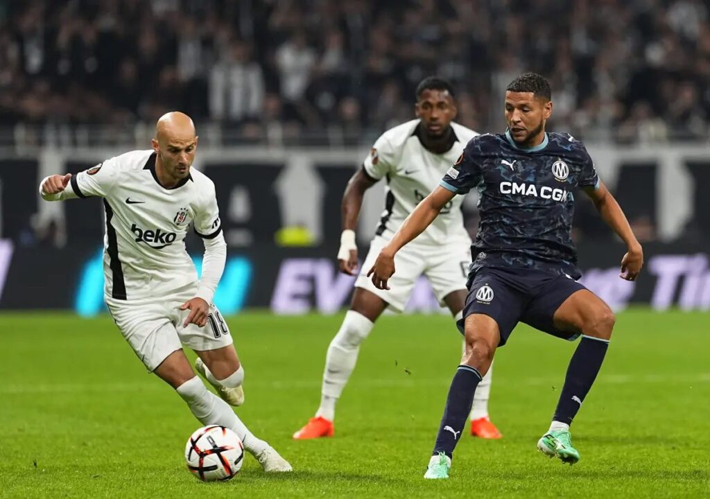 Beşiktaş’tan Marsilya’ya 4-1’lik Galibiyet