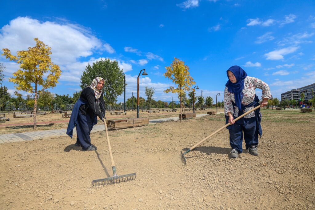 Soğanlı Millet Parkı yeşeriyor