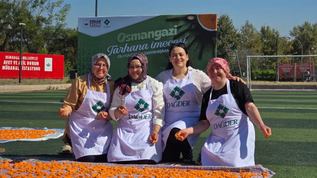 DAĞDER’den geleneksel tarhana ile dayanışmaya anlamlı destek