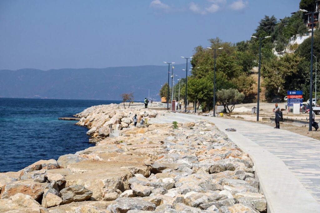 Büyükşehirden Gemlik’e yeni sahil