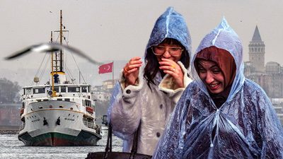 İstanbul ve Türkiye’de Kuvvetli Sağanak ve Fırtına Uyarısı
