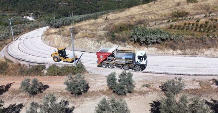 Büyükşehir’den Kestel’e yol yatırımı