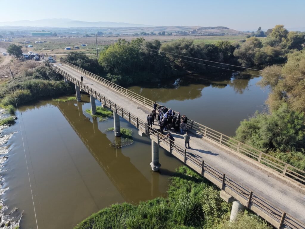 Çeltikçi Köprüsü’nde teknik inceleme