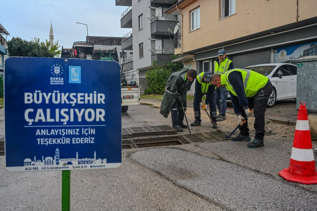 Büyükşehir yağışa karşı teyakkuzda