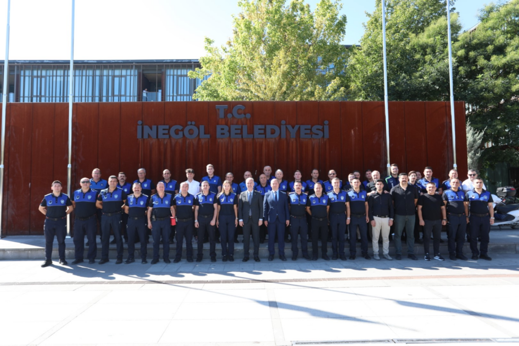 İnegöl zabıtasına vefa buluşması