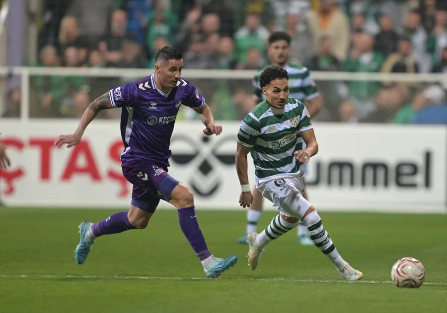 Timsah deplasmanda kükredi! Keçiörengücü 2-4 Bursaspor