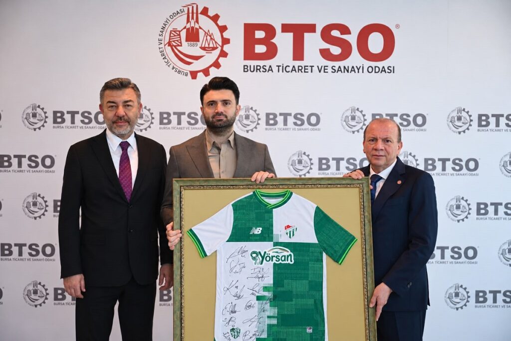 Bursaspor yönetiminden Özer Matlı’ya ziyaret
