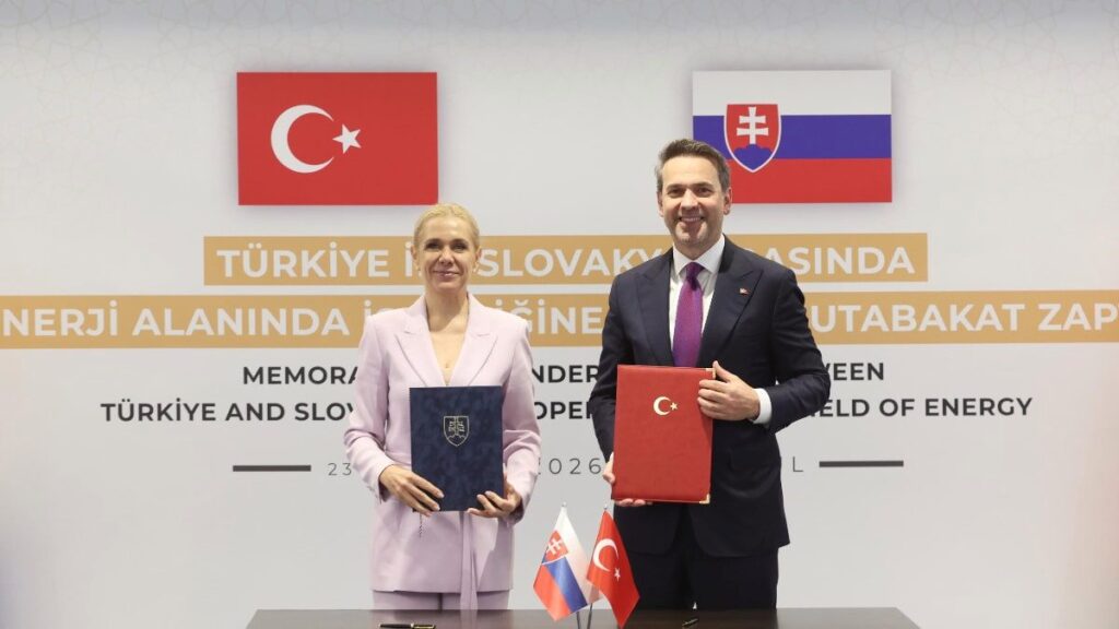 Enerji Bakanlığı ile Slovakya arasında mutabakat imzalandı