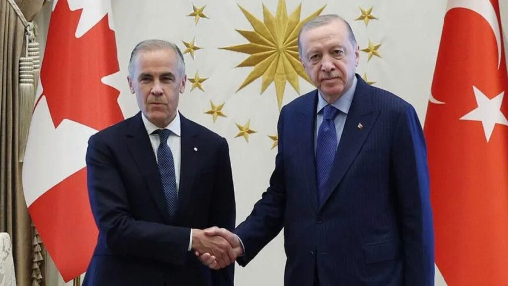 Erdoğan ile Carney Türkiye’de STA müzakerilerini görüştü