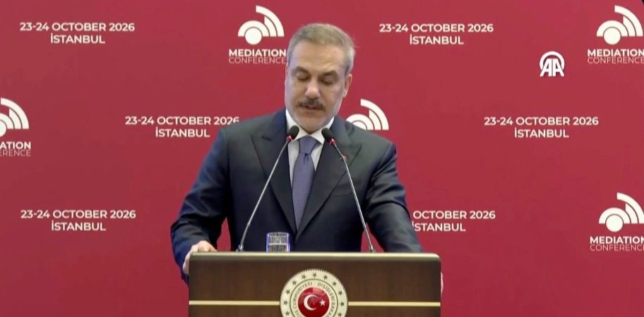 Hakan Fidan İstanbul arabuluculuk konferansında konuştu