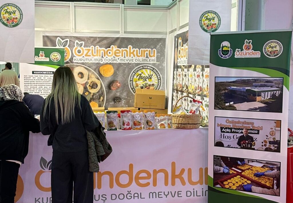 İnegöl ürünleri görücüye çıktı