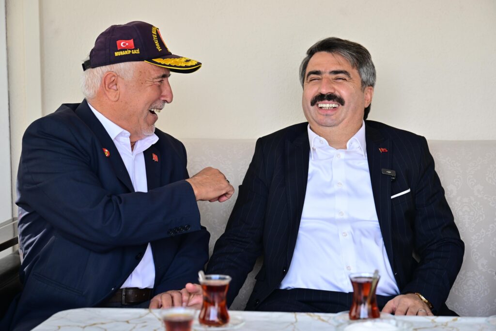 Kıbrıs gazisine anlamlı ziyaret
