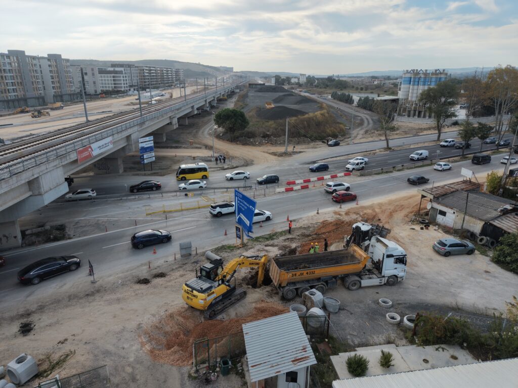 Bursa’da altyapı ve yol seferberliği! Geçit’te çalışmalar sürüyor