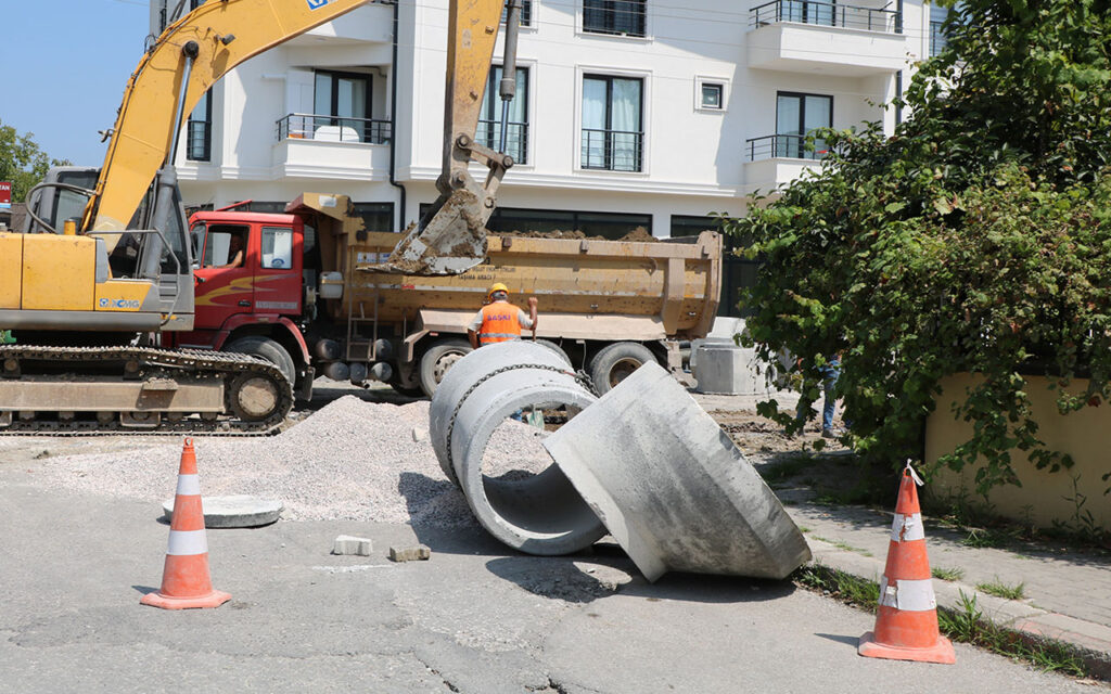 Sakarya Güneşler’e yağmur suyu imalatı