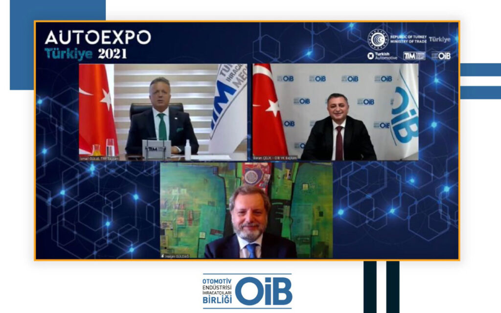 OİB’in Auto Expo Türkiye-Avrupa Dijital Fuarı açıldı