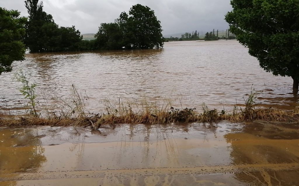 Bursa Karacabey’deki tarımsal alanlar sel ve taşkınlardan zarar gördü