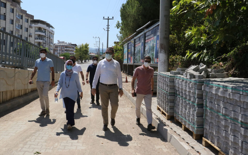 Manisa Ahmetli’deki çalışmalara yakın mercek