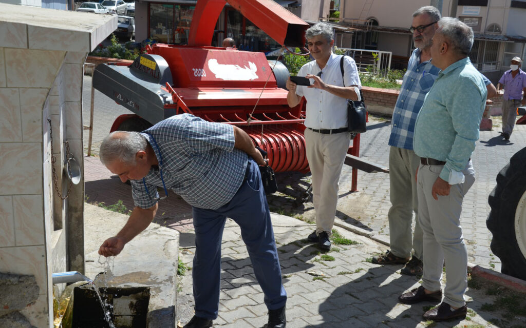 Manisa Demirci’de içme suyu kaynaklarına yakın mercek