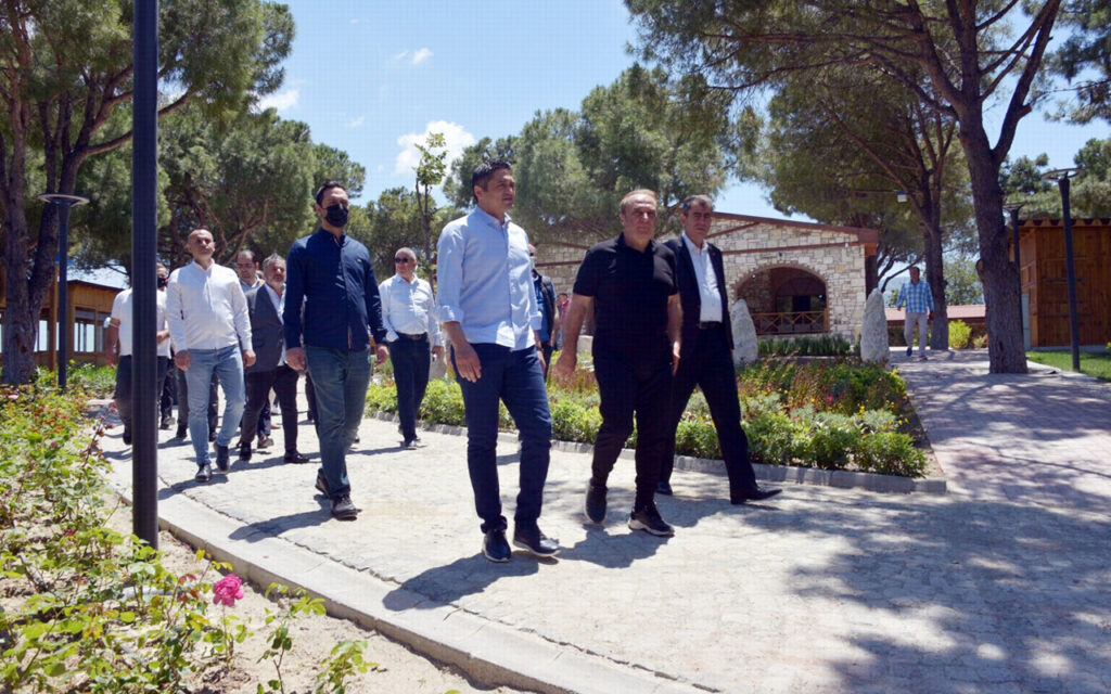 İzmir Aliağa’da Güzelhisar sosyal tesisleri açılışa hazırlanıyor