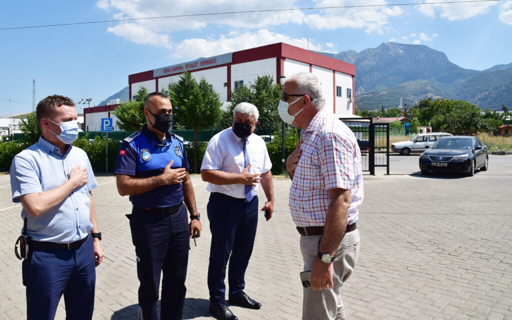 Manisa Büyükşehir, nöbetçi personelleriyle bayramlaştı