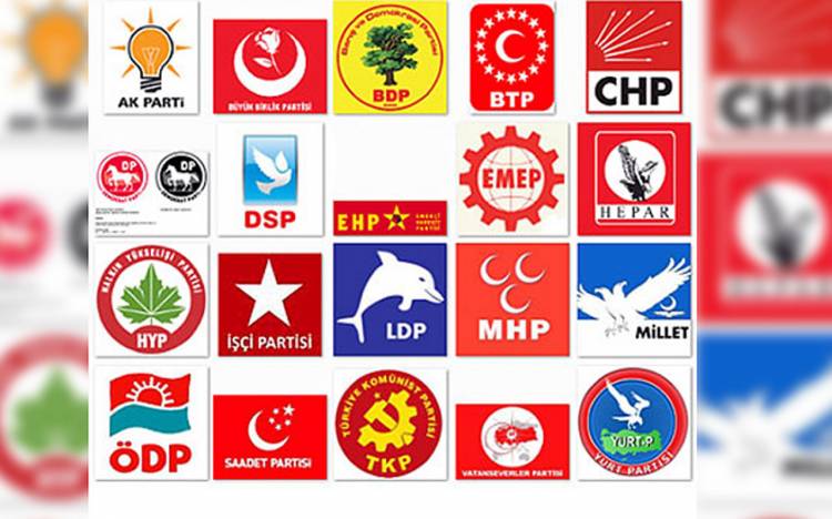 Türkiye’de siyasi parti bolluğu!