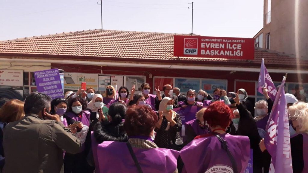 Ankara’da İstanbul Sözleşmesi protestoları sürüyor