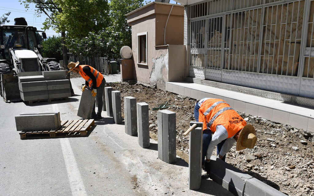 Bursa Osmangazi’de güvenli ulaşım çalışmaları sürüyor